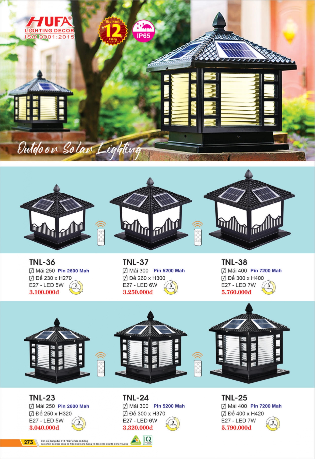 Bảng giá đèn LED HUFA 2026